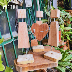 Figuras decorativas de madera